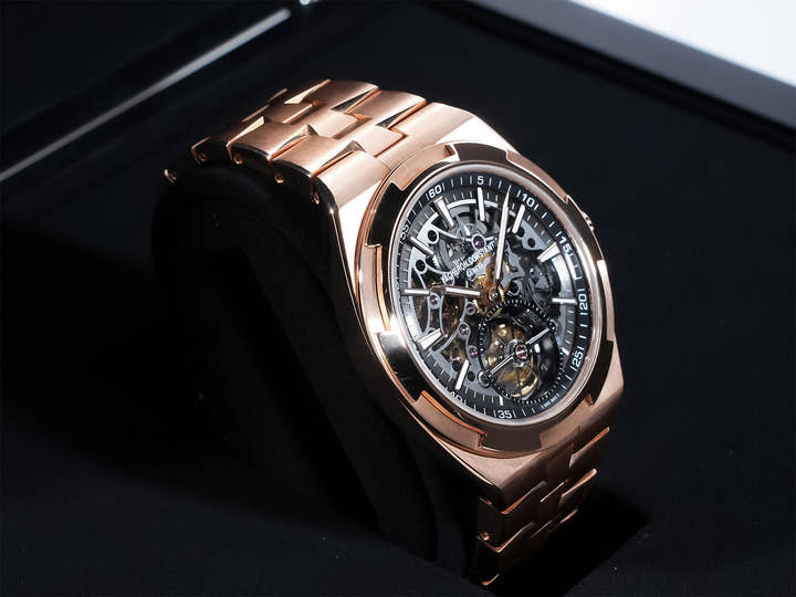 ヴァシュロンコンスタンタン オーヴァーシーズ トゥールビヨン スケルトン Ref.6000V/110R-B934 18KPG スケルトン文字盤 美中古 kqpohudh