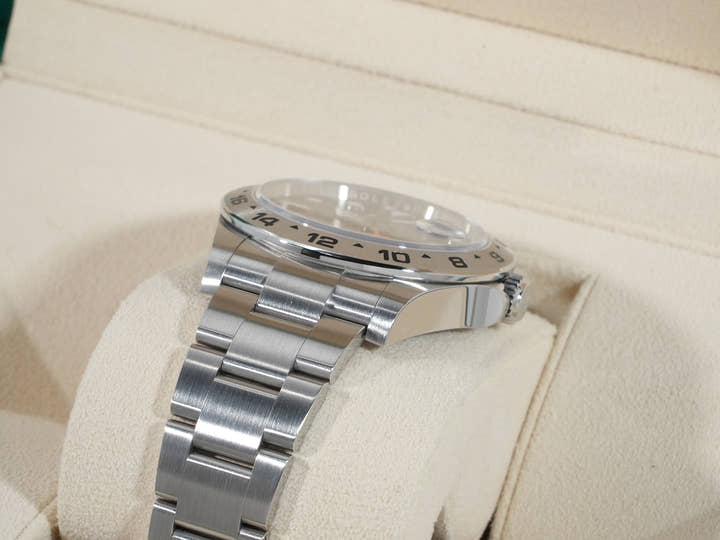 ロレックス エクスプローラーII Ref.216570 ステンレススチール ブラック文字盤