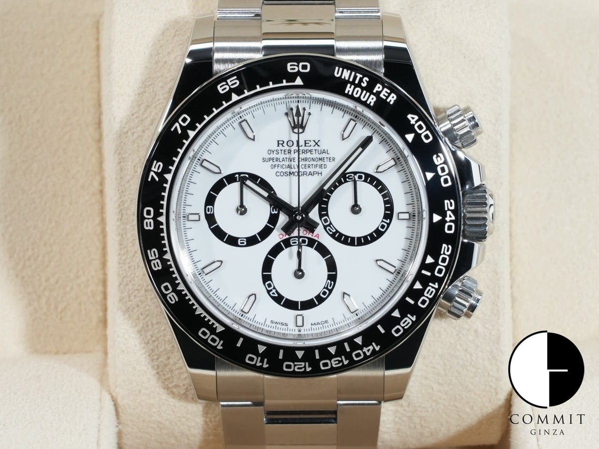 ロレックス デイトナ Ref.126500LN ステンレススチール ホワイト文字盤