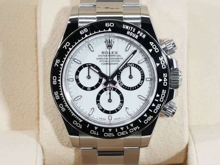 ロレックス デイトナ Ref.126500LN ステンレススチール ホワイト文字盤