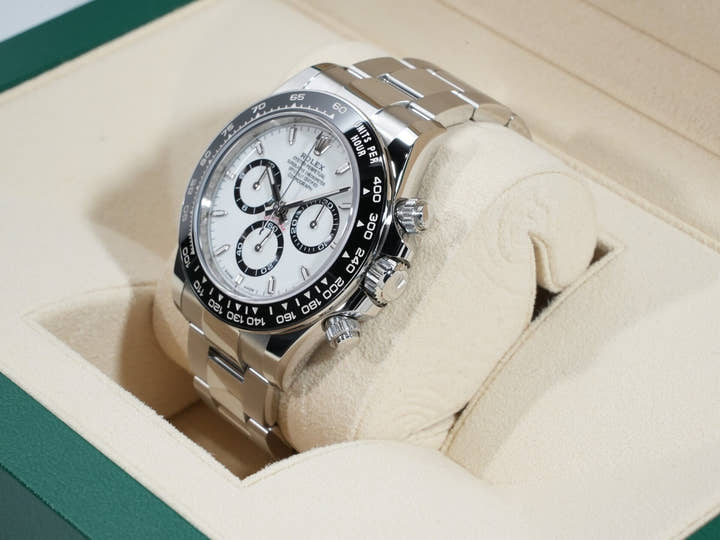 ロレックス デイトナ Ref.126500LN ステンレススチール ホワイト文字盤