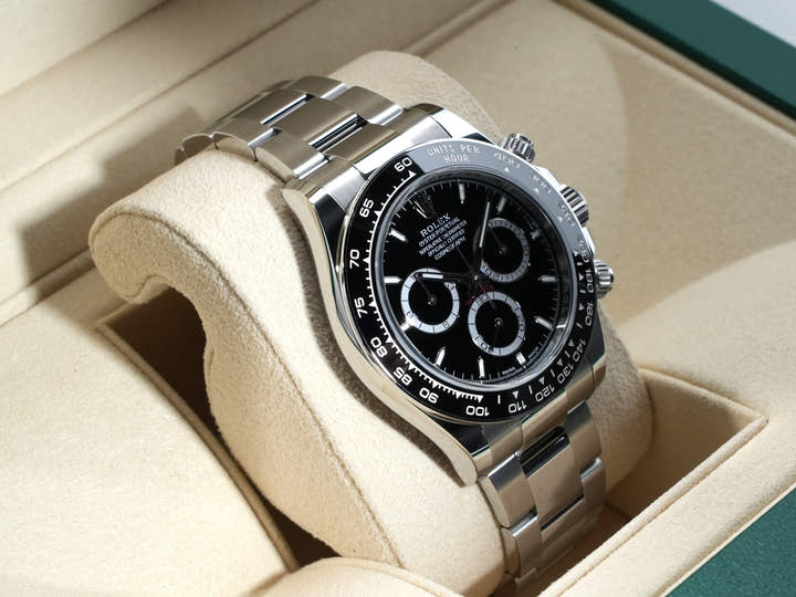 ロレックス デイトナ Ref.126500LN ステンレススチール ブラック文字盤