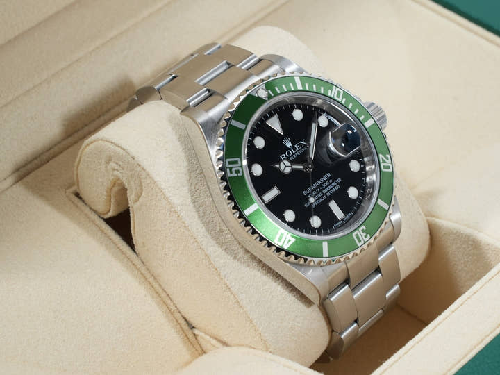 ロレックス サブマリーナー デイト Ref.16610LV ステンレススチール ブラック文字盤 美品 5kyzot4s