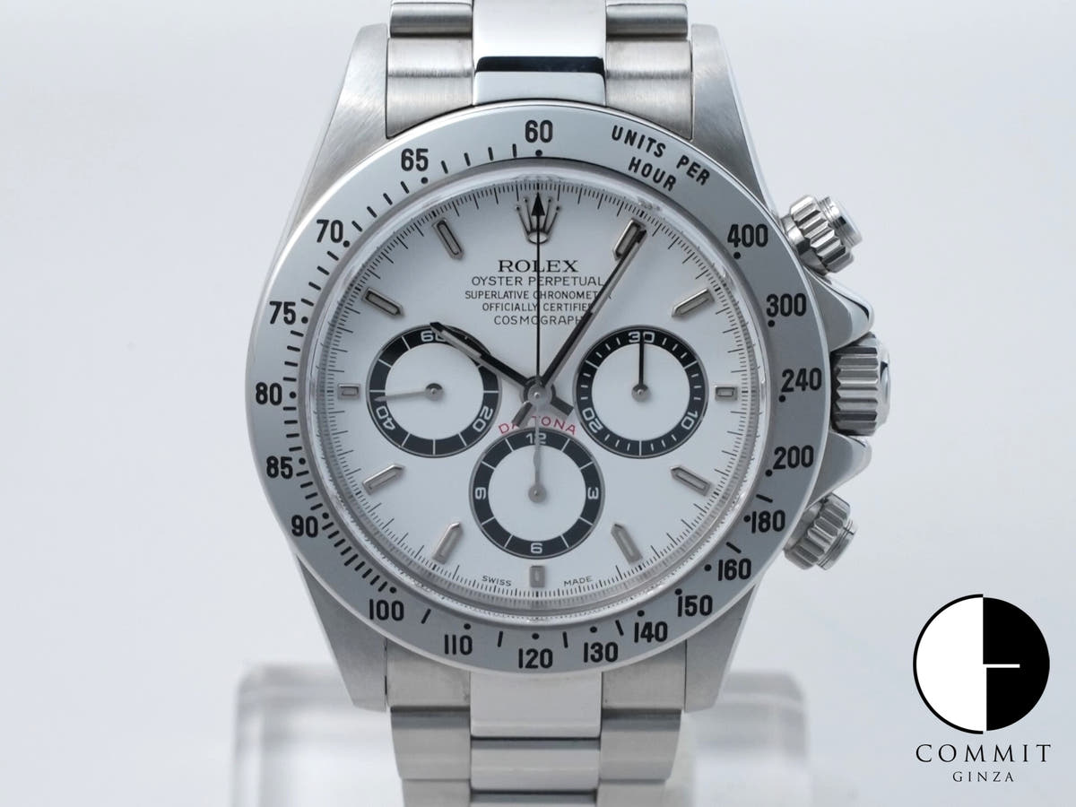 ロレックス デイトナ エルプリメロ Ref.16520 ステンレススチール ホワイト文字盤