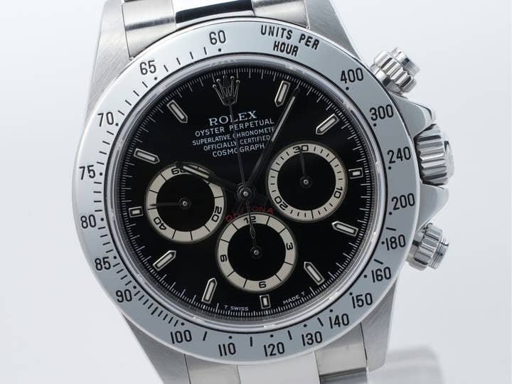 ロレックス デイトナ エルプリメロ Ref.16520 ステンレススチール ブラック文字盤