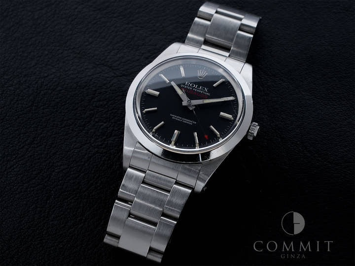 ロレックス ミルガウス Ref.1019 ステンレススチール ブラック文字盤