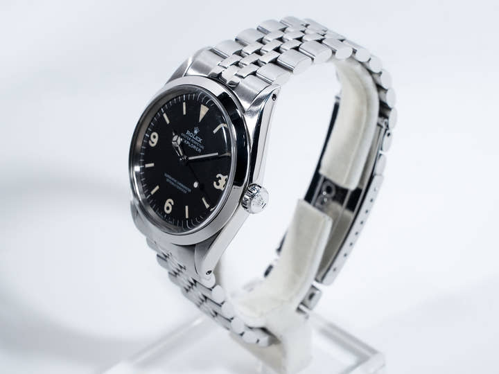 ロレックス エクスプローラーI Ref.1016 ステンレススチール ブラック文字盤