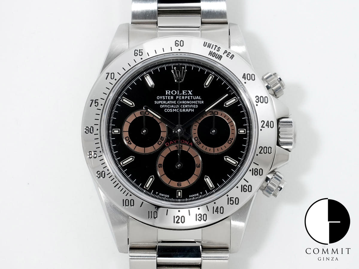 ロレックス デイトナ エルプリメロ Ref.16520 ステンレススチール ブラック文字盤 中古 2bzyobqf