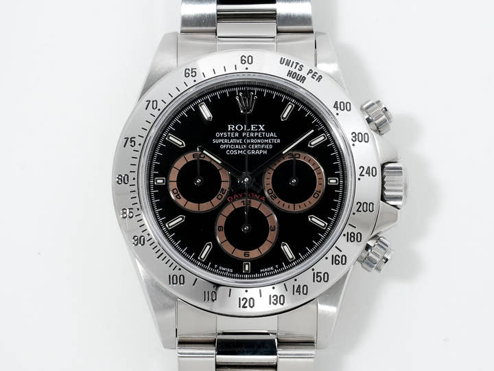 ロレックス デイトナ エルプリメロ Ref.16520 ステンレススチール ブラック文字盤 中古 2bzyobqf