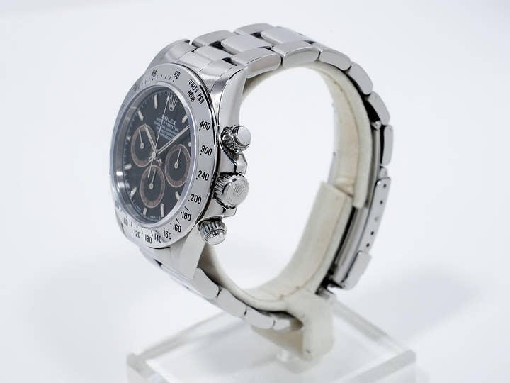 ロレックス デイトナ エルプリメロ Ref.16520 ステンレススチール ブラック文字盤 中古 2bzyobqf