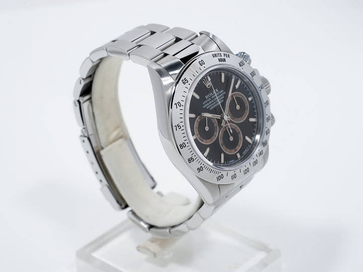 ロレックス デイトナ エルプリメロ Ref.16520 ステンレススチール ブラック文字盤 中古 2bzyobqf