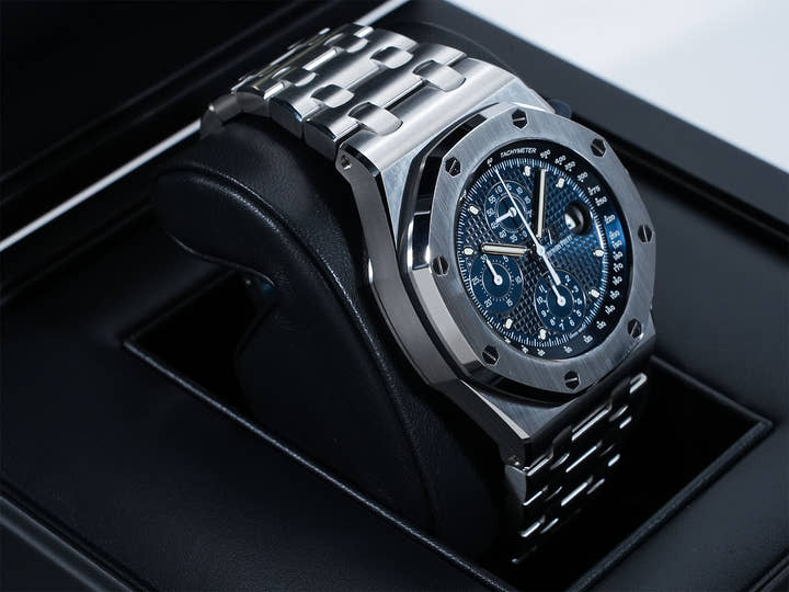 Audemars Piguet Royal Oak Offshore Chronograph Ref. 26237ST.OO.1000ST.01 Stainless Steel Blue Dial