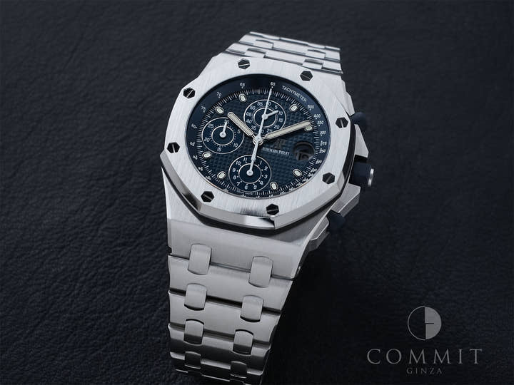 Audemars Piguet Royal Oak Offshore Chronograph Ref. 26237ST.OO.1000ST.01 Stainless Steel Blue Dial