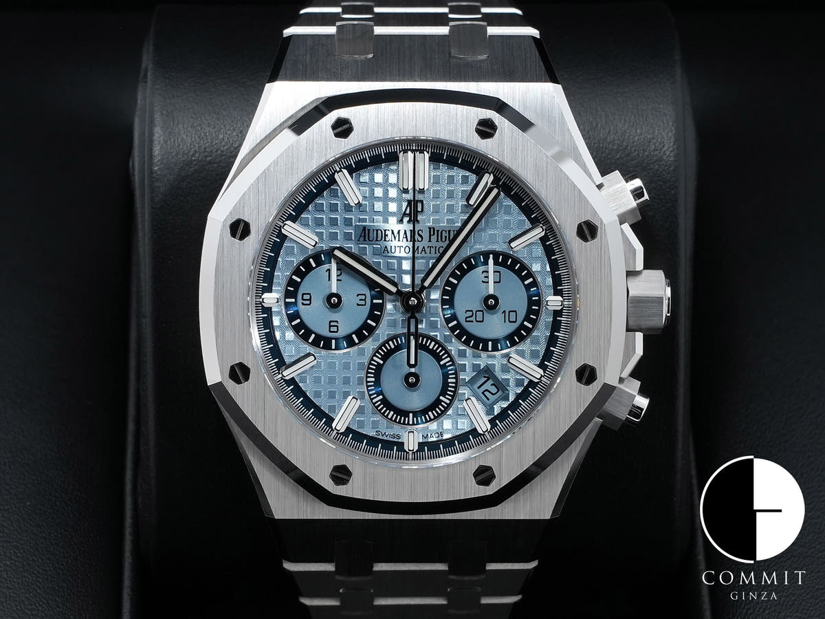 オーデマピゲ ロイヤルオーク クロノグラフ Ref.26317BC.OO.1256BC.01 ホワイトゴールド ライトブルー文字盤