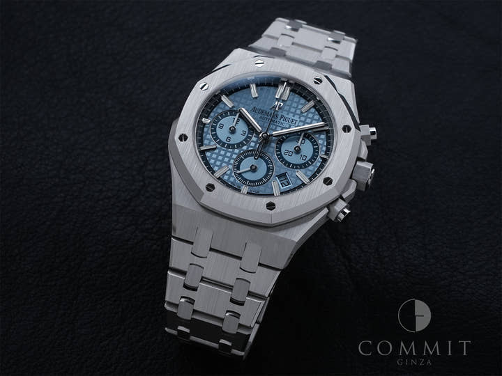 オーデマピゲ ロイヤルオーク クロノグラフ Ref.26317BC.OO.1256BC.01 ホワイトゴールド ライトブルー文字盤