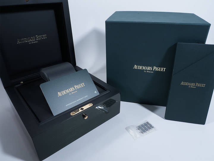 Audemars Piguet Royal Oak Ref. 15503BC.OO.1220BC.01 White Gold Blue Dial