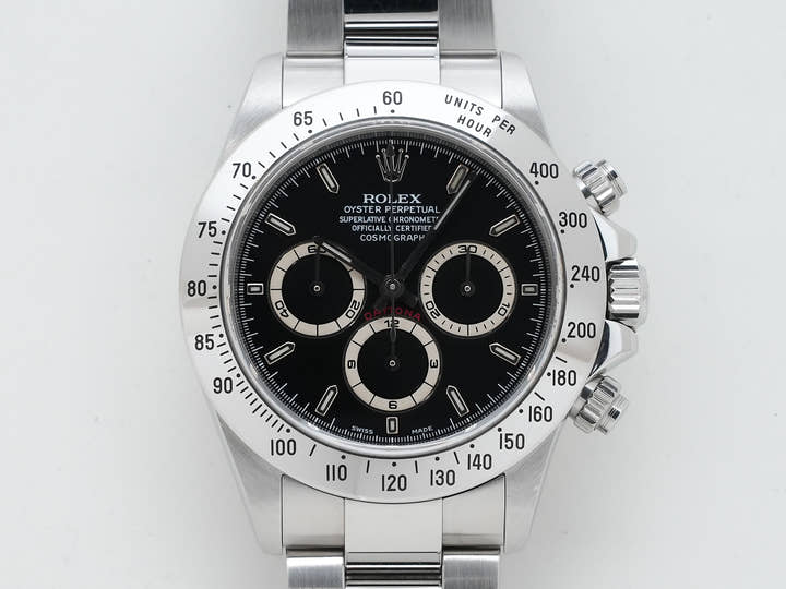 ロレックス デイトナ エルプリメロ Ref.16520 ステンレススチール ブラック文字盤