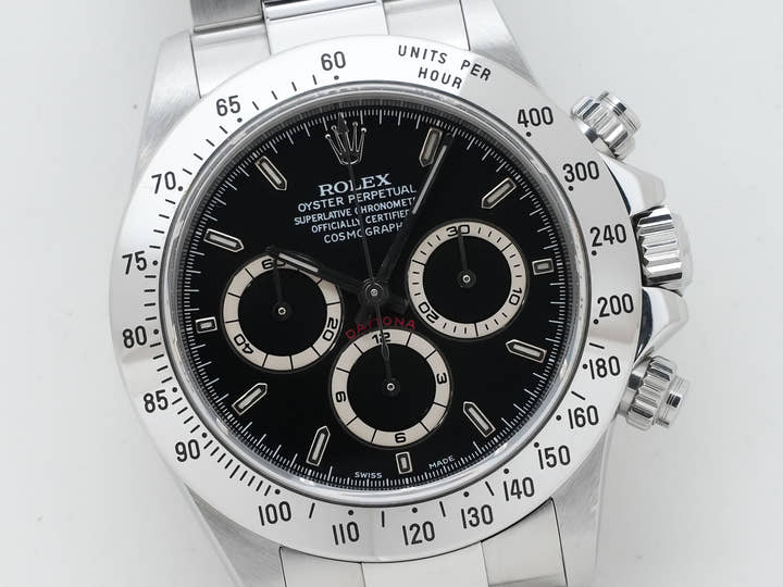 ロレックス デイトナ エルプリメロ Ref.16520 ステンレススチール ブラック文字盤