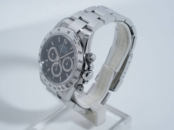 ロレックス デイトナ エルプリメロ Ref.16520 ステンレススチール ブラック文字盤