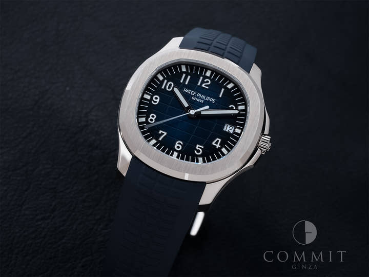 パテックフィリップ アクアノート Ref.5168G-001 ホワイトゴールド ミッドナイトブルー文字盤