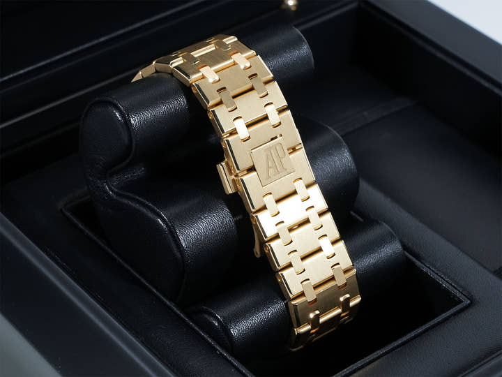 オーデマピゲ ロイヤルオーク クロノグラフ Ref.26320BA.OO.1220BA.02 イエローゴールド ブルー文字盤