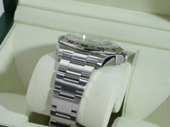 ロレックス エクスプローラーII Ref.216570 ステンレススチール ブラック文字盤