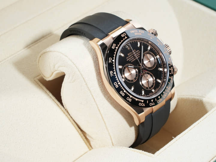 ロレックス デイトナ Ref.116515LN エバーローズゴールド ブラックxピンク文字盤