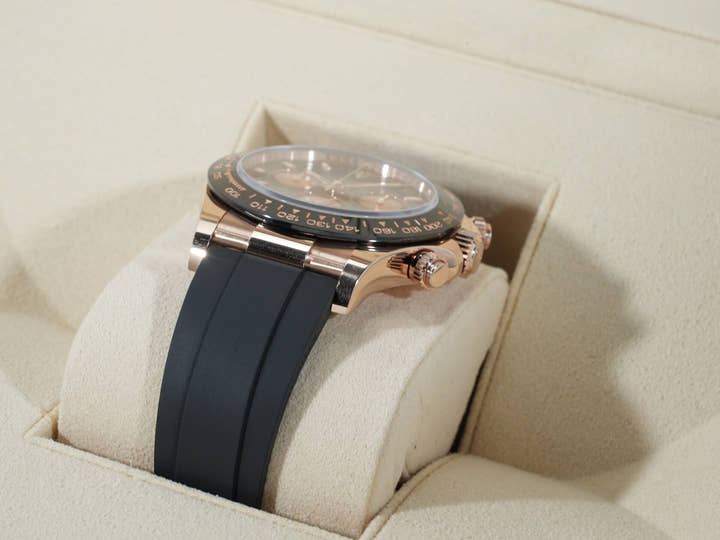 ロレックス デイトナ Ref.116515LN エバーローズゴールド ブラックxピンク文字盤