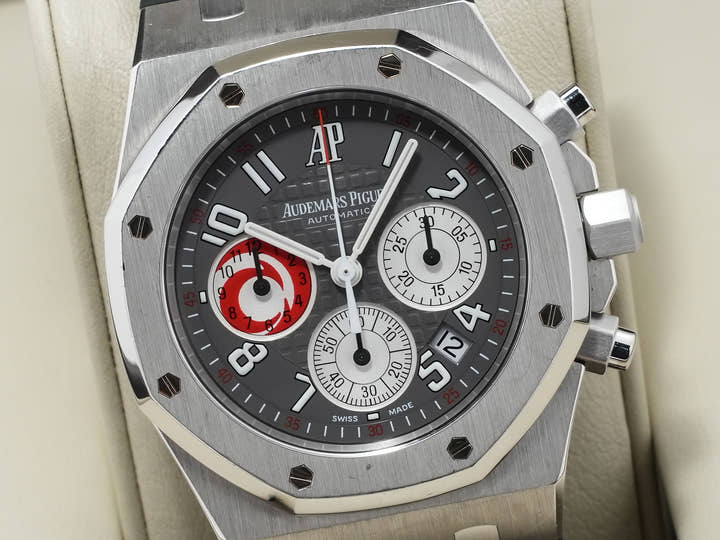 オーデマピゲ ロイヤルオーク クロノグラフ Ref.25979PT.OO.D002CA.01 プラチナ グレー文字盤 中古 k5xvmiic