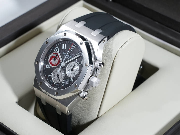 オーデマピゲ ロイヤルオーク クロノグラフ Ref.25979PT.OO.D002CA.01 プラチナ グレー文字盤 中古 k5xvmiic