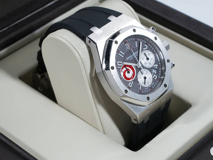 オーデマピゲ ロイヤルオーク クロノグラフ Ref.25979PT.OO.D002CA.01 プラチナ グレー文字盤 中古 k5xvmiic