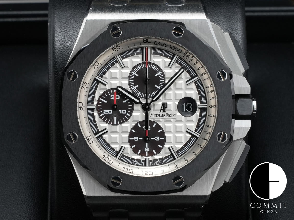 Audemars Piguet Royal Oak Offshore Chronograph Ref. 26400SO.OO.A002CA.01 Stainless Steel Silver Dial