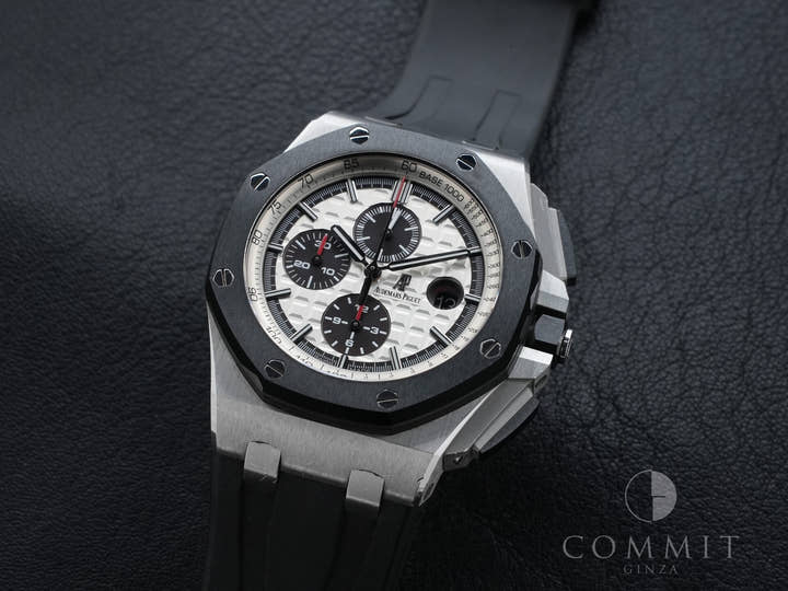 Audemars Piguet Royal Oak Offshore Chronograph Ref. 26400SO.OO.A002CA.01 Stainless Steel Silver Dial