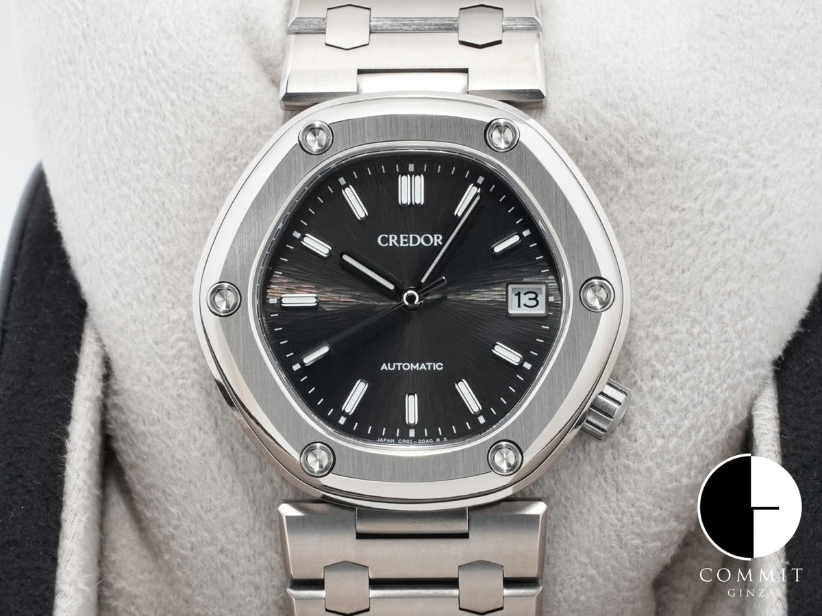 セイコー クレドール ロコモティブ Ref.GCCR999 ブラック文字盤 未使用 9rftp6v2