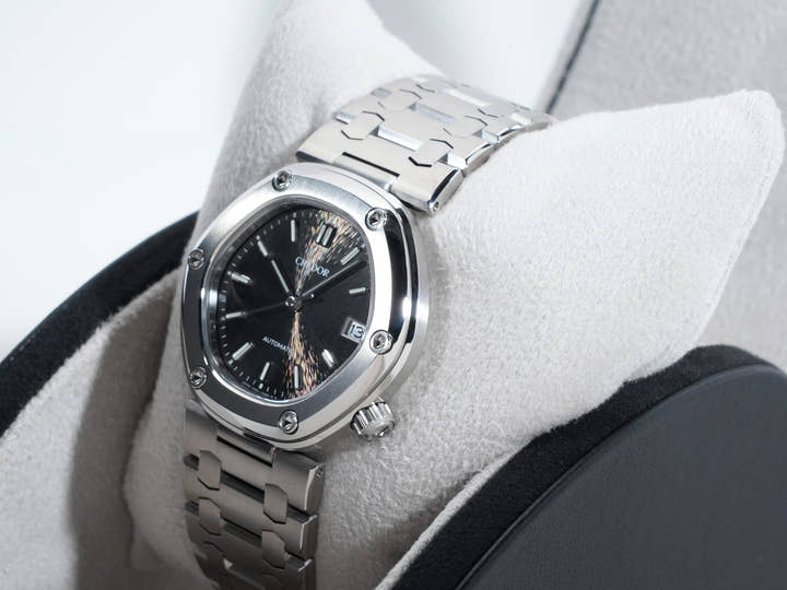 セイコー クレドール ロコモティブ Ref.GCCR999 ブラック文字盤 未使用 9rftp6v2