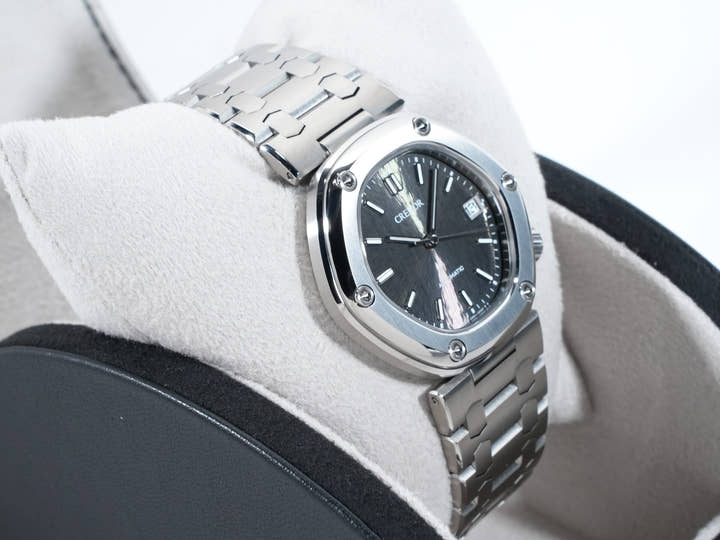 セイコー クレドール ロコモティブ Ref.GCCR999 ブラック文字盤 未使用 9rftp6v2