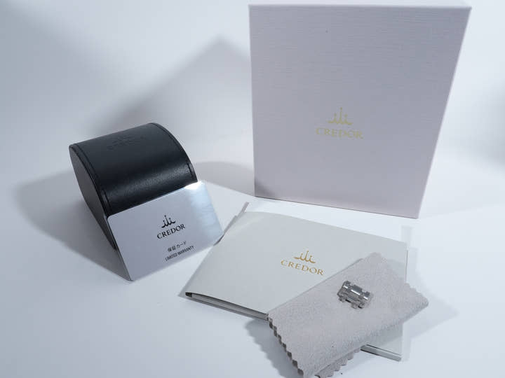 セイコー クレドール ロコモティブ Ref.GCCR999 ブラック文字盤 未使用 9rftp6v2