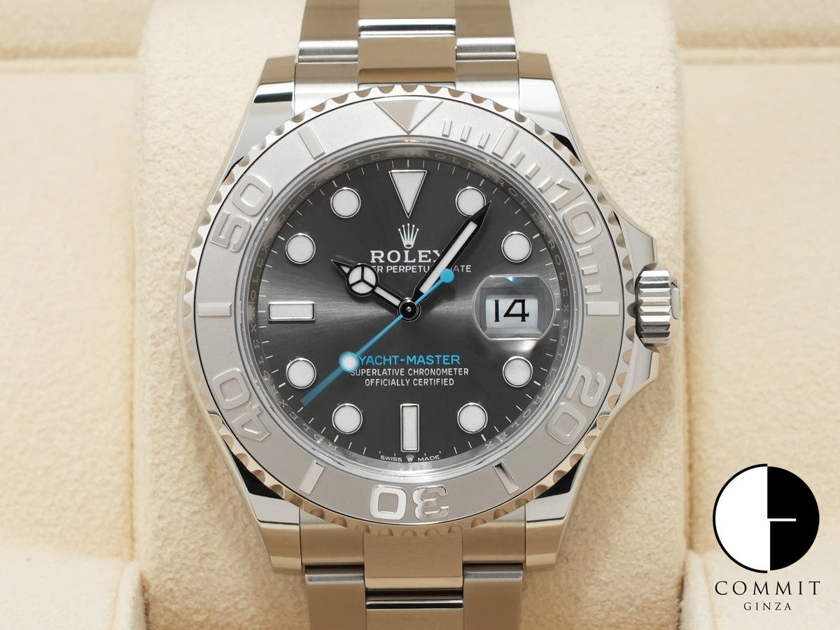 ロレックス ヨットマスター40 Ref.126622 ステンレススチール/プラチナ スレート文字盤