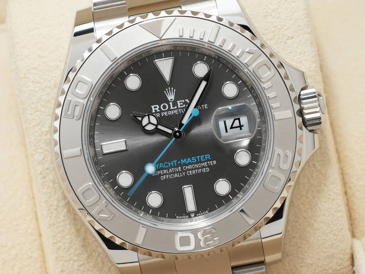 ロレックス ヨットマスター40 Ref.126622 ステンレススチール/プラチナ スレート文字盤