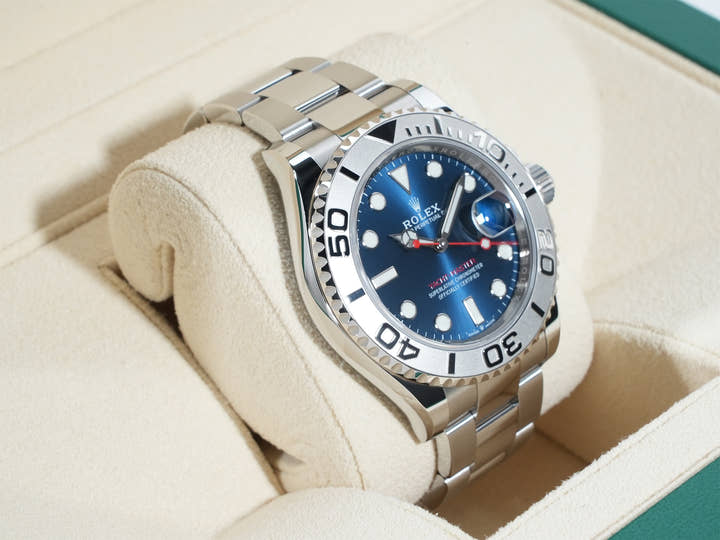 ロレックス ヨットマスター40 Ref.126622 ステンレススチール/プラチナ ブライトブルー文字盤