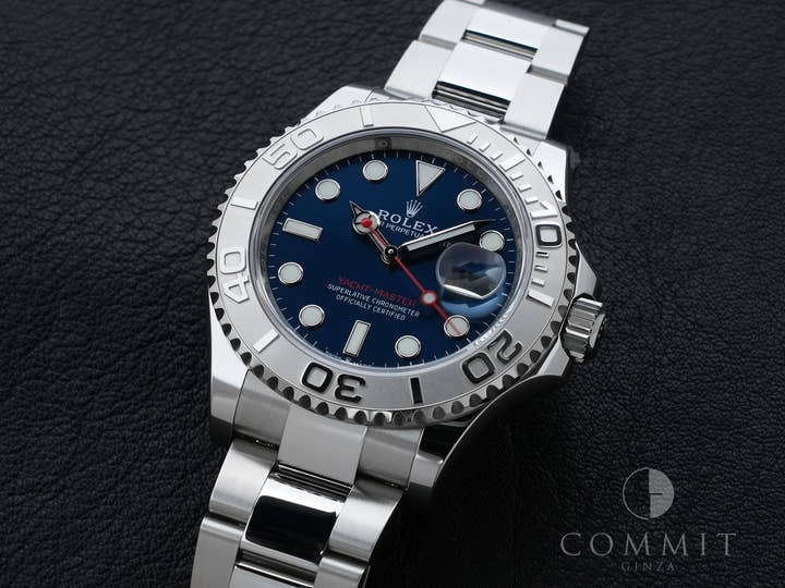 ロレックス ヨットマスター40 Ref.126622 ステンレススチール/プラチナ ブライトブルー文字盤