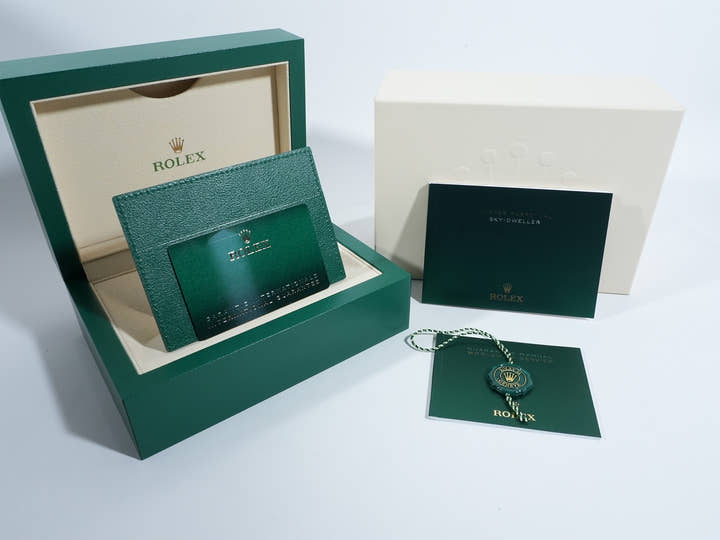 ロレックス スカイドゥエラー Ref.336934 ステンレススチール/ホワイトゴールド ブラック文字盤 オイスターブレスレット