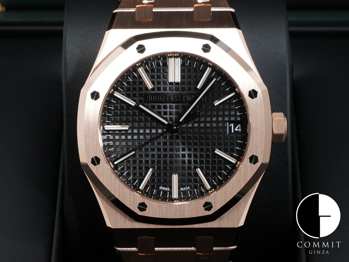 オーデマピゲ ロイヤルオーク Ref.15510OR.OO.1320OR.04 ピンクゴールド ブラック文字盤
