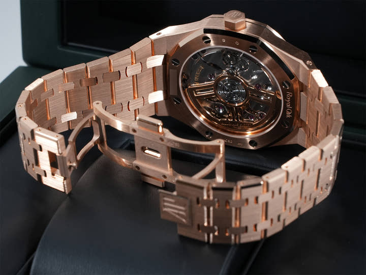 オーデマピゲ ロイヤルオーク Ref.15510OR.OO.1320OR.04 ピンクゴールド ブラック文字盤