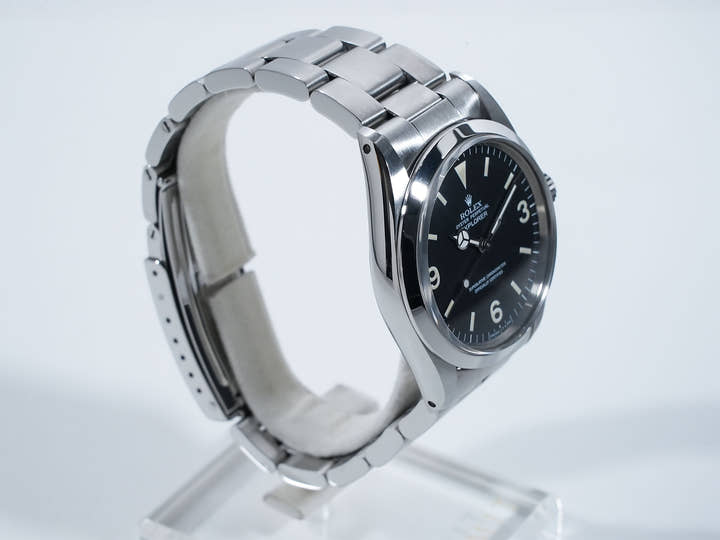 ロレックス エクスプローラーI Ref.1016 ステンレススチール ブラック文字盤