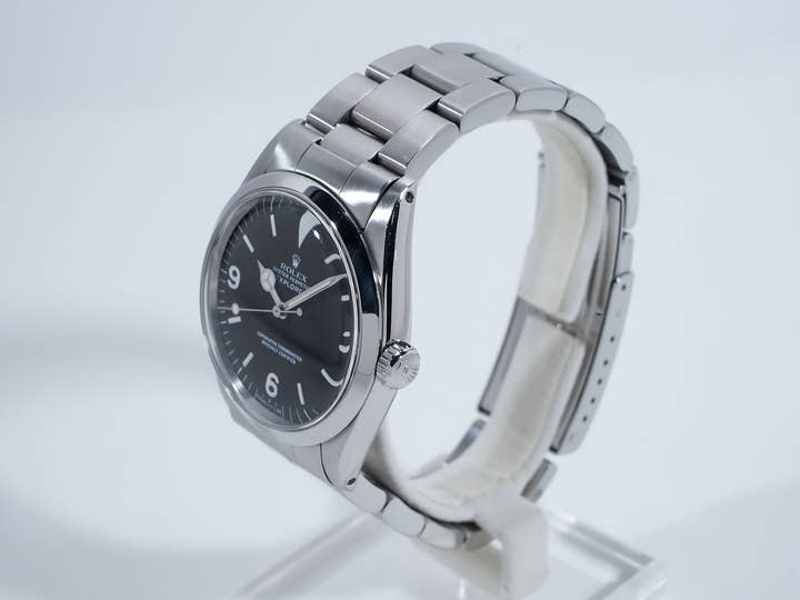 ロレックス エクスプローラーI Ref.1016 ステンレススチール ブラック文字盤