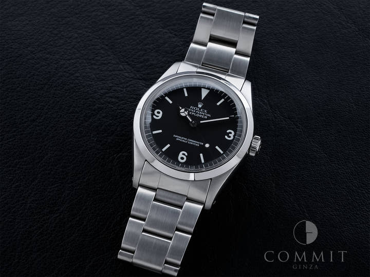 ロレックス エクスプローラーI Ref.1016 ステンレススチール ブラック文字盤