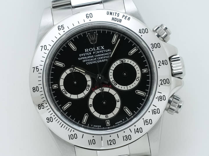 ロレックス デイトナ エルプリメロ Ref.16520 ステンレススチール ブラック文字盤