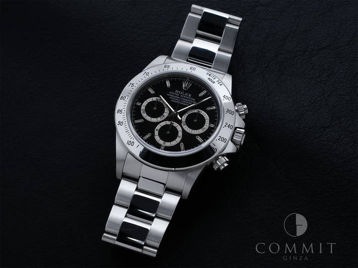 ロレックス デイトナ エルプリメロ Ref.16520 ステンレススチール ブラック文字盤