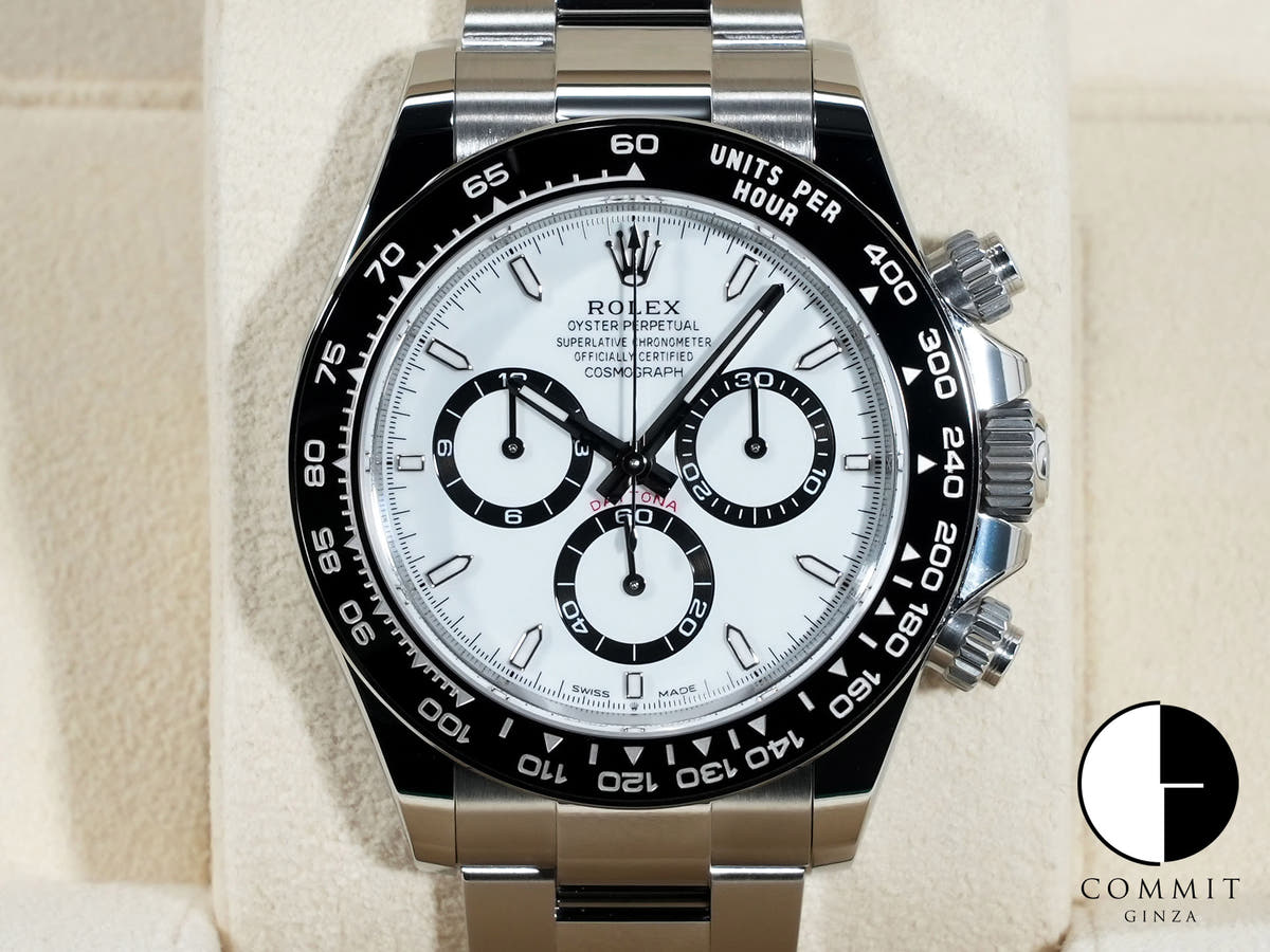 ロレックス デイトナ Ref.126500LN ステンレススチール ホワイト文字盤
